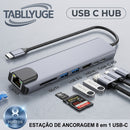 Hub USB-C 8 em 1 e 7 em 1
