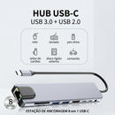 Hub USB-C 8 em 1 e 7 em 1